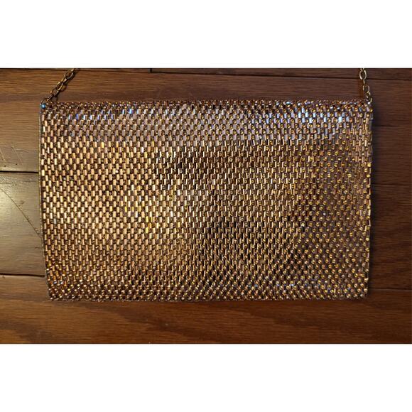 Unbranded Rose Gold Beaded Purse Bag Crossbody Purse Prom Wedding Bag - Picture 6 of 15